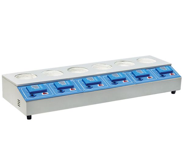 智能数显电热套六联100ml,250ml,500ml,1000ml